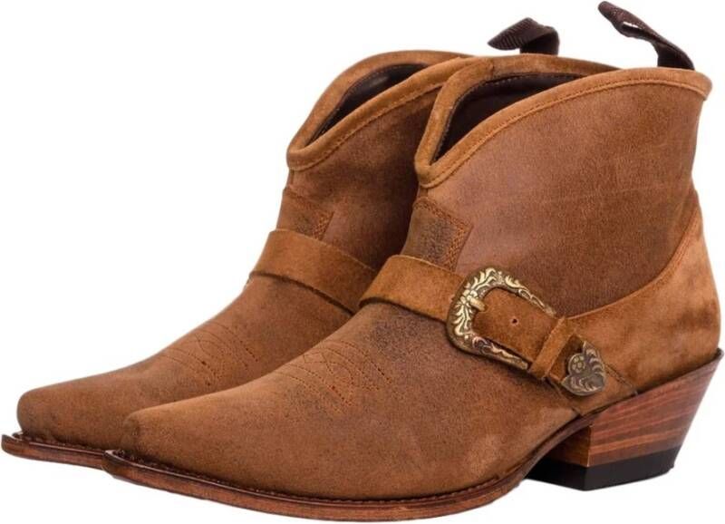 Sendra Cowboylaarzen Bruin Dames
