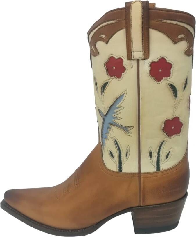 Sendra Cowboy laarzen , Bruin, Dames