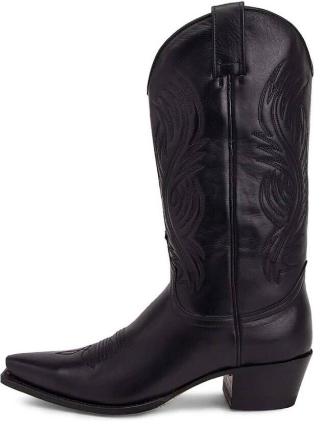Sendra Cowboylaarzen Zwart Dames