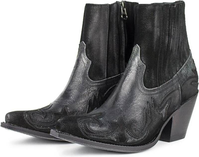 Sendra Cowboy laarzen , Zwart, Dames