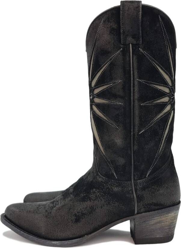 Sendra Cowboylaarzen Zwart Dames