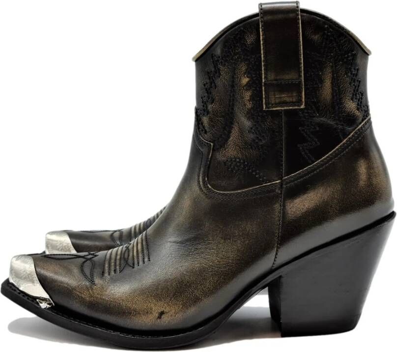 Sendra Cowboylaarzen Zwart Dames