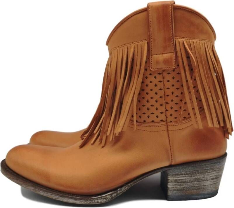 Sendra Cowboylaarzen Bruin Dames