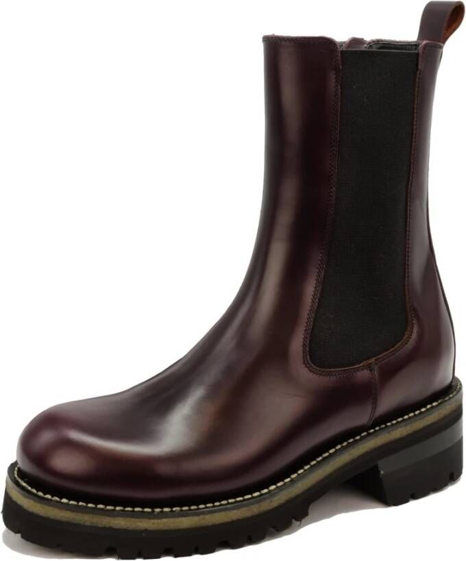 Sendra Enkellaarsjes Rood Dames