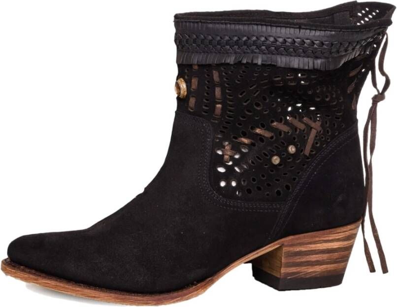Sendra Cowboylaarzen Zwart Dames