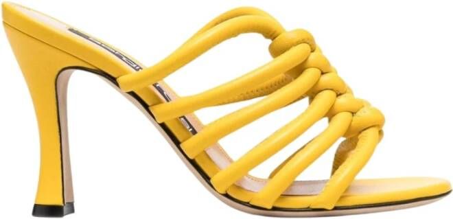 Sergio Rossi Sandalen , Geel, Dames