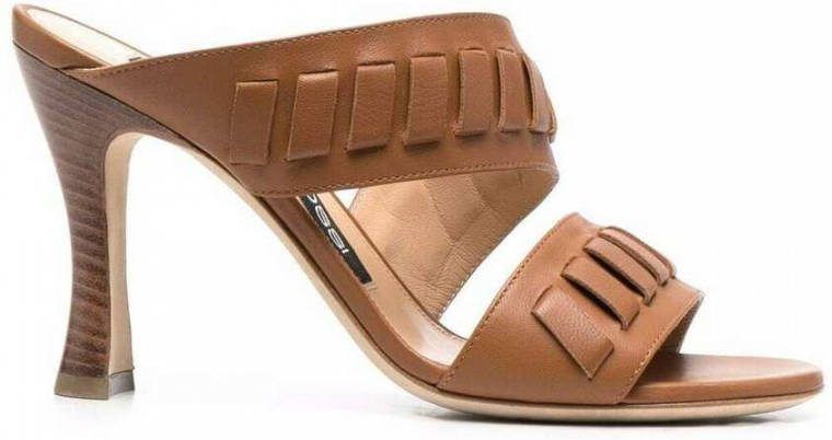 Sergio Rossi Sandals Brown , Bruin, Dames
