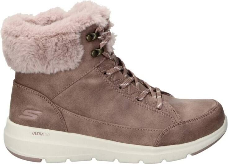 Skechers Laarzen glaciale ultra gezellige 144178 mve , Roze, Dames