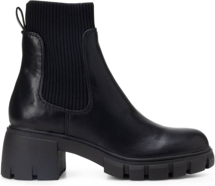 Steve Madden Hutch Ankle Boots , Zwart, Dames