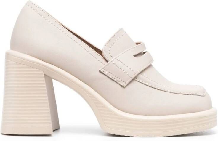 Steve Madden Enkellaarsjes Beige Dames