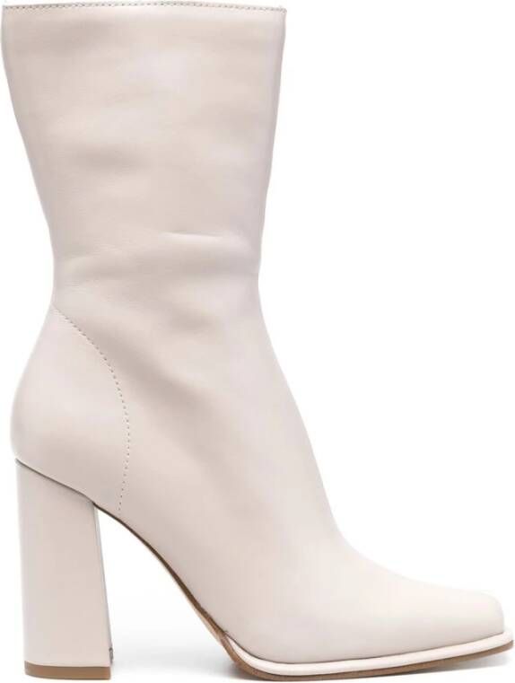 Steve Madden Enkellaarsjes Beige Dames