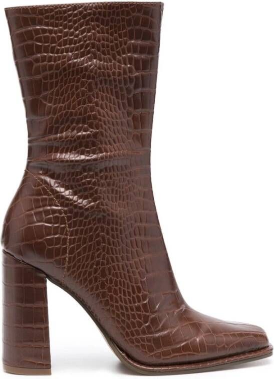 Steve Madden Enkellaarsjes Bruin Dames