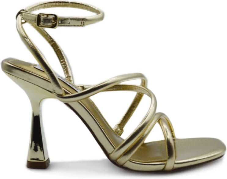 Steve Madden Hoge hiel sandalen , Geel, Dames