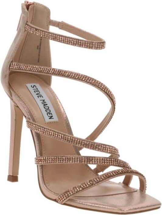 Steve Madden Hoge hiel sandalen , Roze, Dames