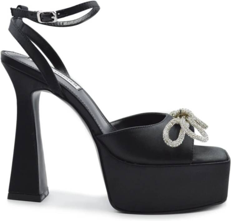 Steve Madden Hoge hiel sandalen , Zwart, Dames