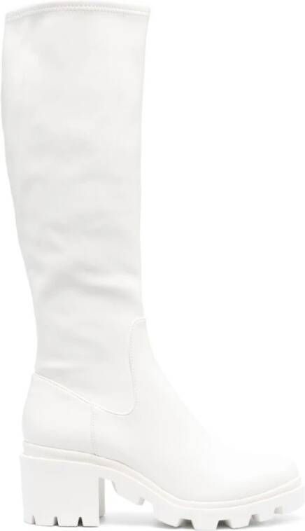 Steve Madden Hoge laarzen , Wit, Dames