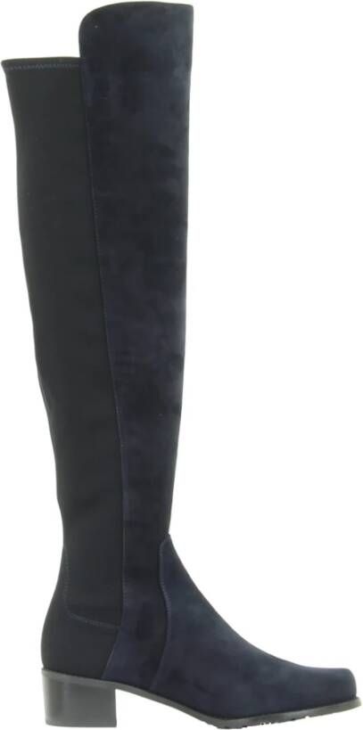 Stuart Weitzman Hoge & overknee laarzen Blauw Dames