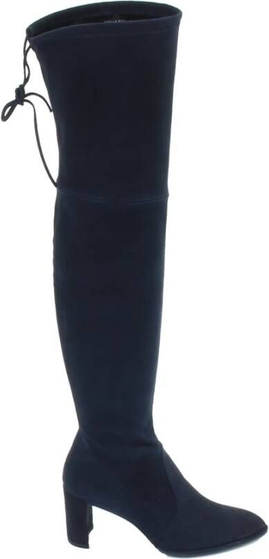 Stuart Weitzman Hoge & overknee laarzen Blauw Dames