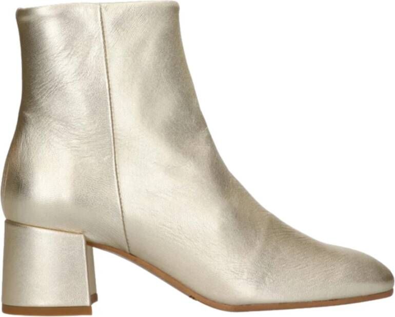 Tango Enkellaarsjes Geel Dames