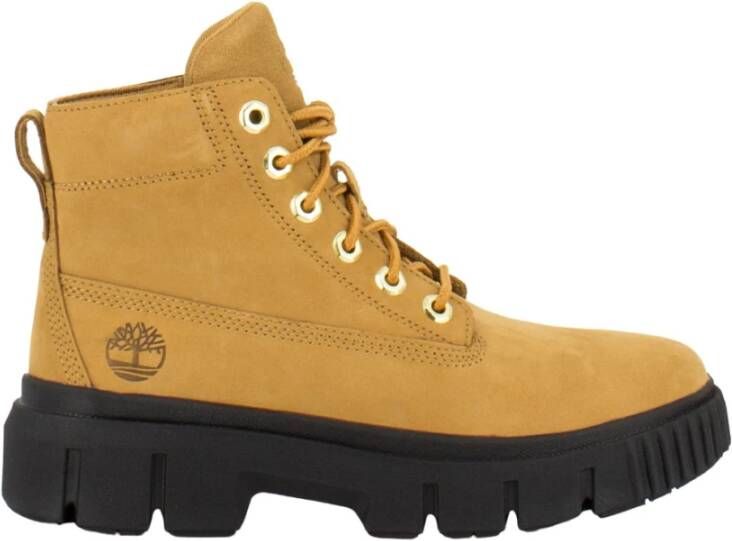 Timberland Enkellaarsjes Geel Dames