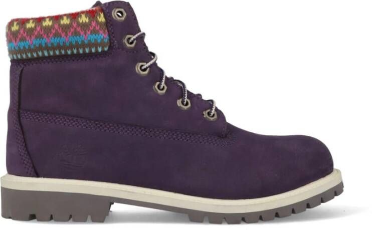 Timberland Premium Junior Boot 9595R Paars , Paars, Dames