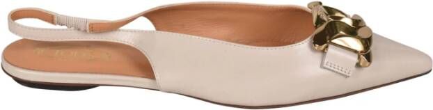 TOD'S Ballerina`s , Grijs, Dames