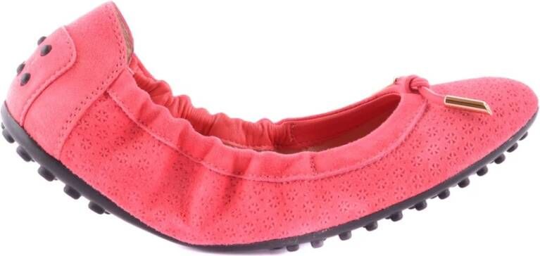 TOD'S Ballerina`s , Rood, Dames