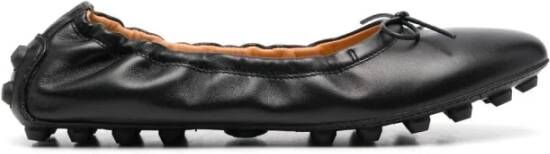 TOD'S Ballerina`s , Zwart, Dames