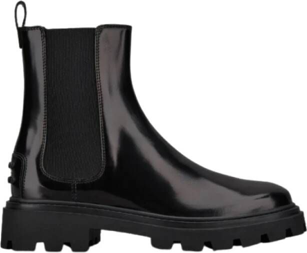 TOD'S Chelsea laarzen , Zwart, Dames