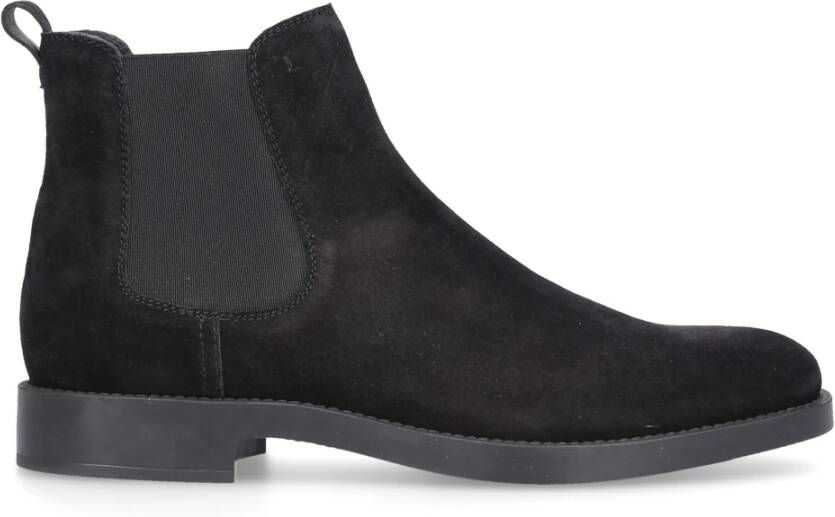 TOD'S W60C Chelsea Boots , Zwart, Dames