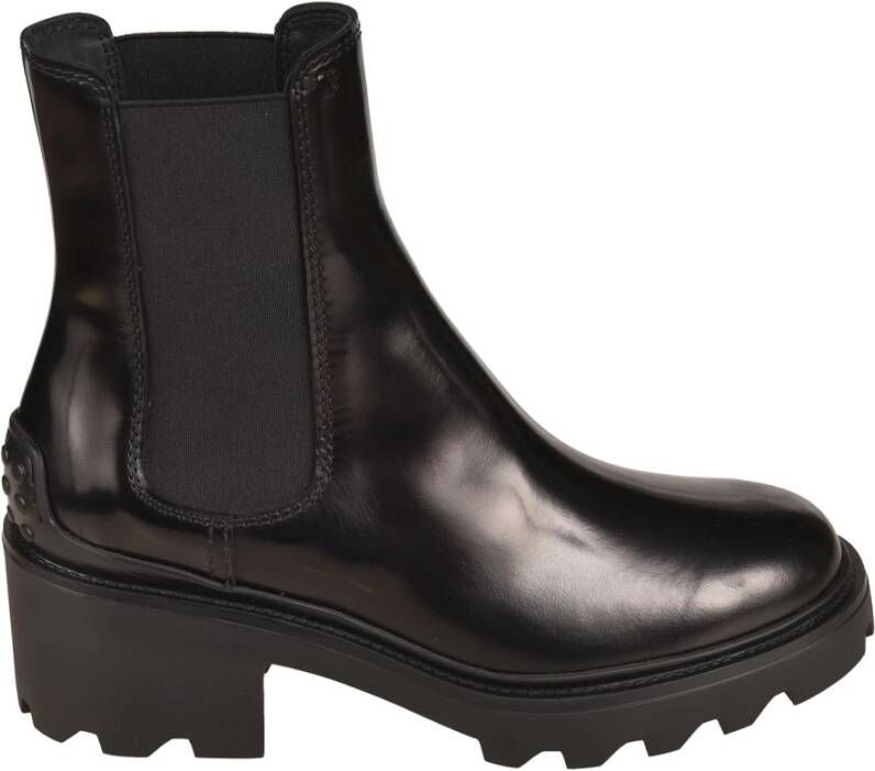 TOD'S Enkellaarsjes Zwart Dames