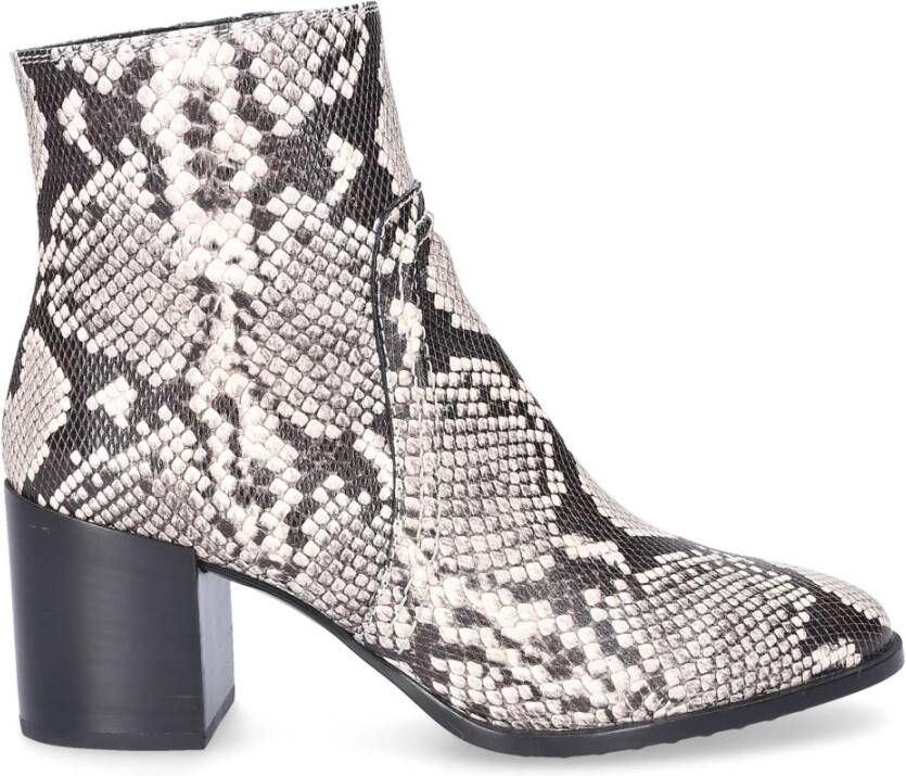 TOD'S Enkellaarsjes Grijs Dames