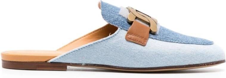 TOD'S Instappers & Slip ons Blauw Dames