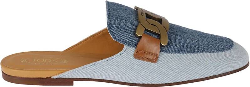 TOD'S Instappers & Slip ons Blauw Dames