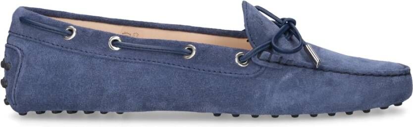 TOD'S Loafers Gommini Kalbsleder , Blauw, Dames
