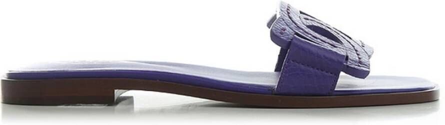 TOD'S Slippers Paars Dames