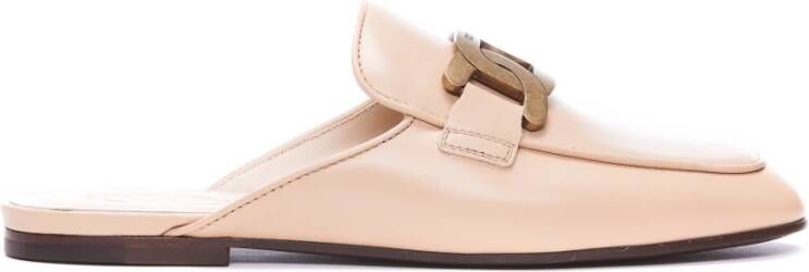 TOD'S Schuifregelaars , Beige, Dames