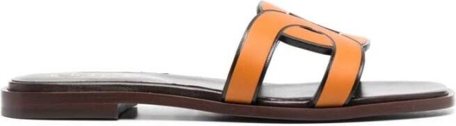 TOD'S Schuifregelaars , Oranje, Dames