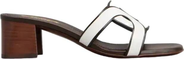 TOD'S Schuifregelaars , Wit, Dames