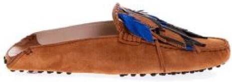 TOD'S Slippers , Bruin, Dames