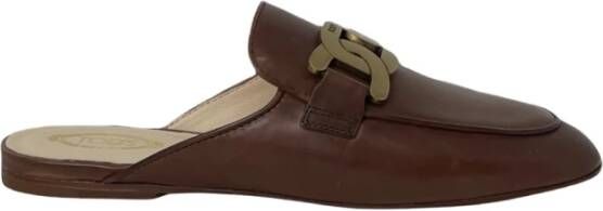 TOD'S Pantoffels Bruin Dames