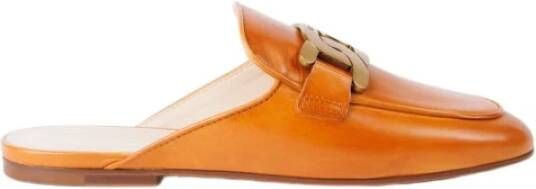 TOD'S Teenslippers & Sliders , Bruin, Dames