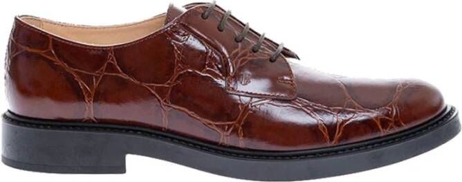 TOD'S Veterschoenen , Bruin, Dames