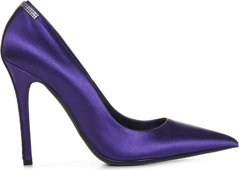 Tom Ford Dames s schoenen pompen paars ss23 , Paars, Dames