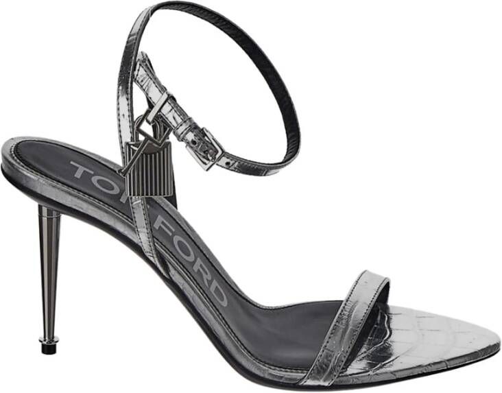 Tom Ford Hoge hakken vrouwschoenen , Grijs, Dames