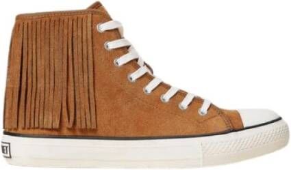 Twinset Sneakers , Bruin, Dames