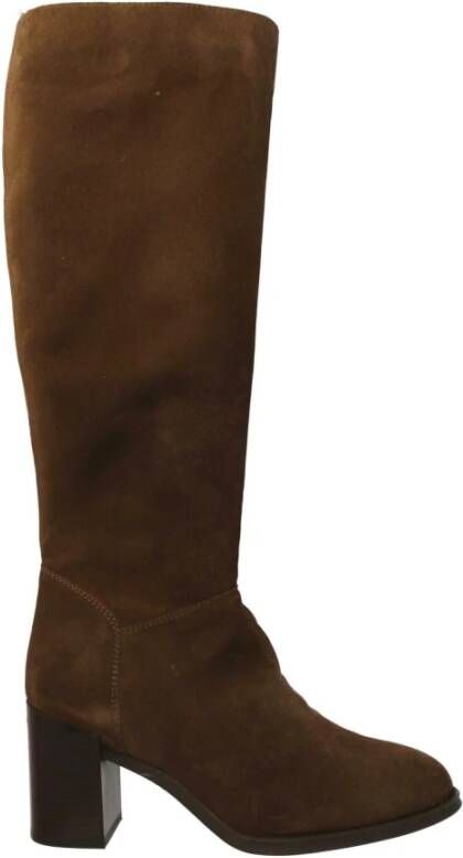 Unisa Hoge laarzen , Bruin, Dames