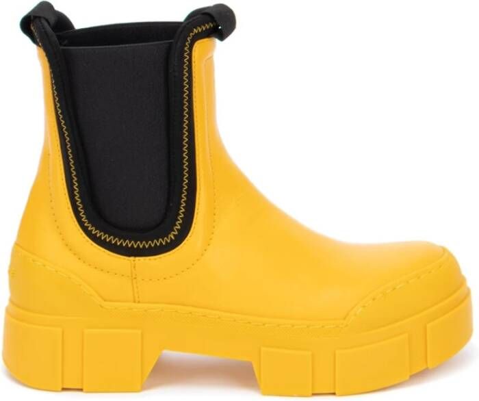 Vic Matié Enkellaarsjes Geel Dames