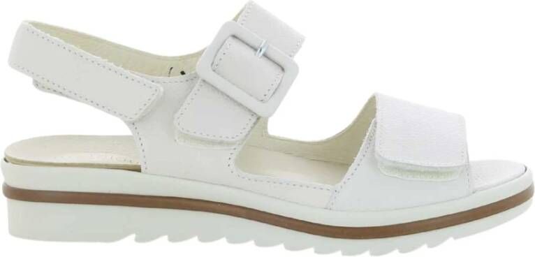 Waldläufer Platte sandalen , Beige, Dames