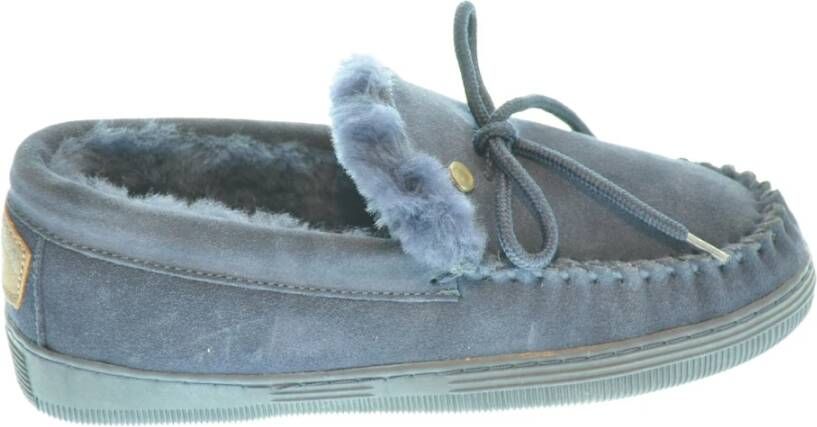 Warmbat Pantoffel(36 T/M 42)222War07 , Blauw, Dames